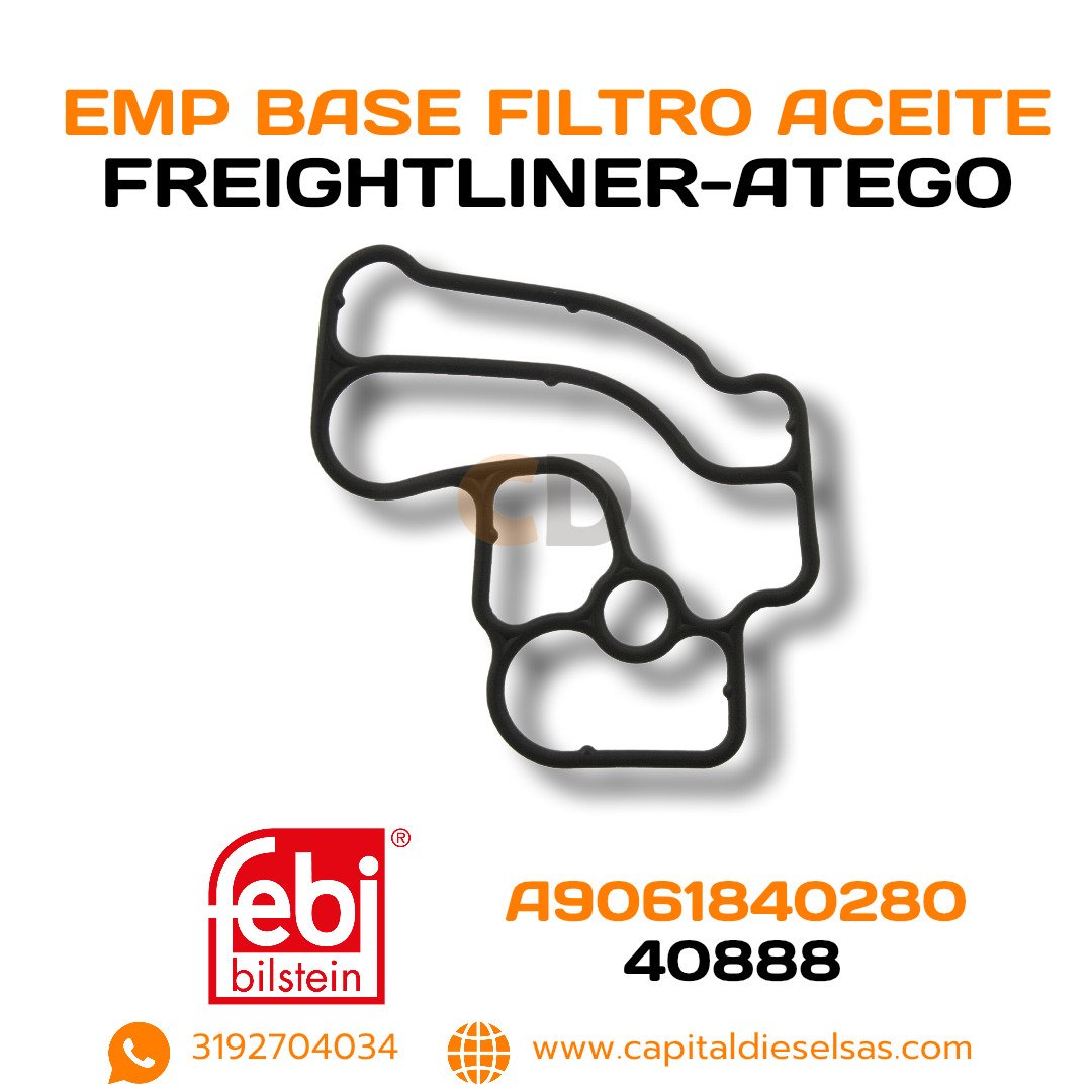 EMPAQUE BASE FILTRO FREIGHTLINER A9061840280 _ 40888