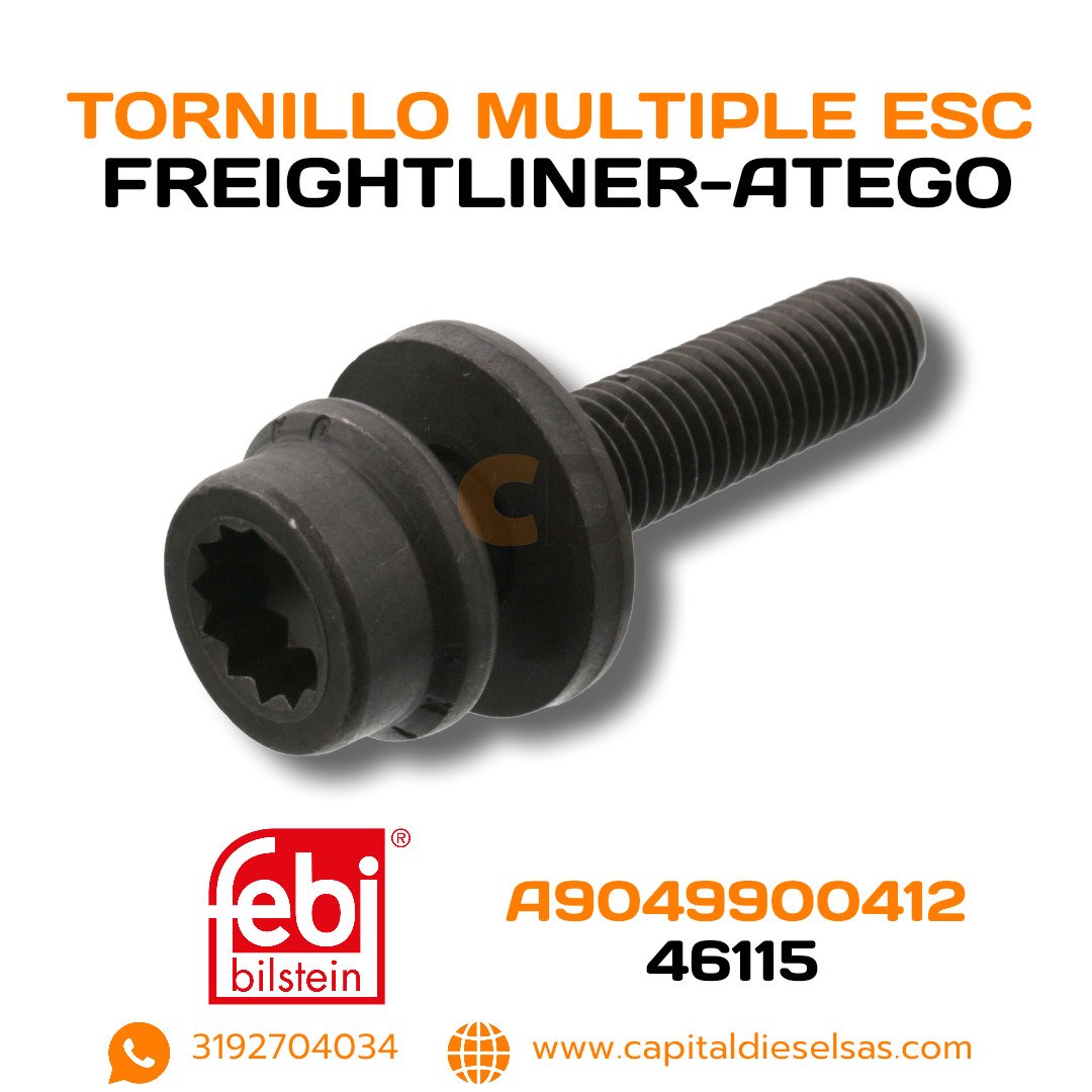 TORNILLO MULTIPLE FREIGHTLINER A9049900412