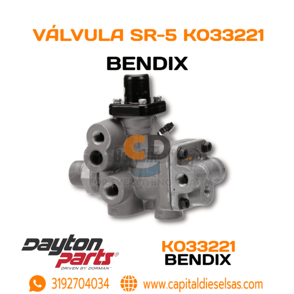 VÁLVULA SR-5 K033221 BENDIX - capital diesel sas