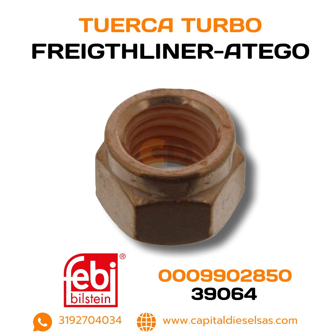 TUERCA ESPARRAGO TURBO FREIGHTLINER M2 106 39064
